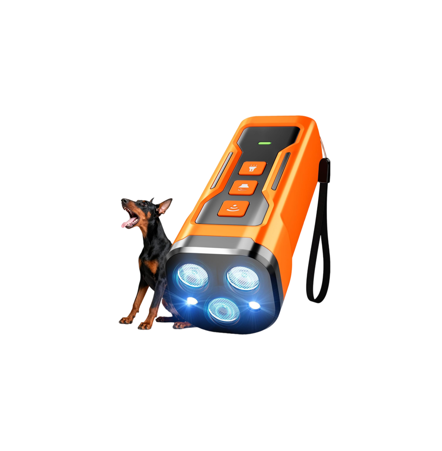 Dog Bark Deterrent Devices, 6 Modes 3X Ultrasonic Anti Barking Device for Dogs, 33 FT Range Barks No More Indoors Neighbor Outdoors Safe